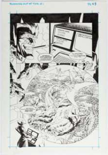 Wrightson, Bernie | Bernie Wrightson and Shepherd Hendrix Captain Sternn: Running Out of Time #1 Story Page 48 Original Art (Kitchen S... | Heritage