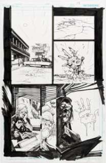 Albuquerque, Rafael - Rafael Albuquerque American Vampire #34 Story Page 12 Original Art (DC/Vertigo, 2013)....