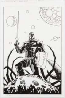 Wagner, Matt | Matt Wagner Grendel Devil’s Odyssey #1 Variant Cover Original Art (Dark Horse, 2019).... | Heritage