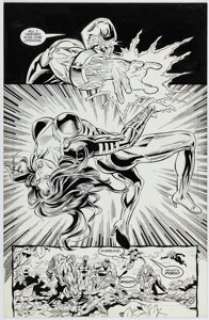 Buckler, Rich - Rich Buckler Forever Warriors #1 Story Page 20 Original Art (Aardwolf, 1996)....