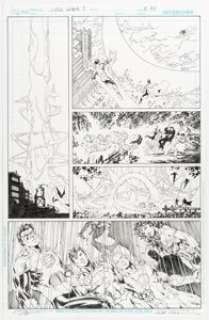 Lee, Jim | Jim Lee and Scott Williams Justice League #3 Story Page 20 Original Art (DC, 2012).... | Heritage