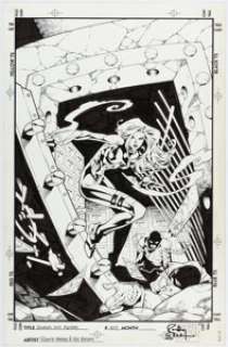 Green, Randy | Randy Green and Rick Ketcham Journey into Mystery #517 Cover Black Widow Original Art (Marvel, 1998).... | Heritage