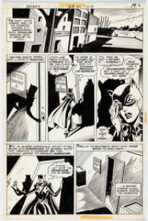 Novick, Irv | Irv Novick and Bob Smith Batman #323 Story Page 19 Original Art Catwoman (DC, 1980). ... | Heritage