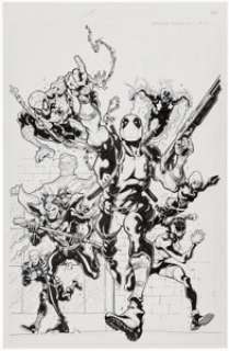 Ryan Stegman - Uncanny Avengers #1 Splash Page 5 Original Art (Marvel, 2015)....