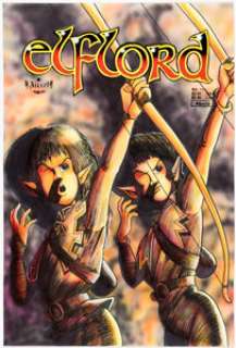 Barry Blair - Elflord #17 Cover Original Art (Aircel Publishing, 1988)....