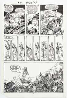 Sergio Aragones | Groo the Wanderer #15 Story Page 7 Original Art (Marvel, 1986). | Heritage