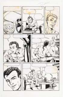 David Lapham and Tom Ryder - Shadowman #2 Story Page 9 Original Art (Valiant, 1992).