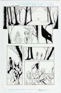 Phil Jimenez and Keith Aiken - X-Men: Liberators #2 Story Page 15 Original Art (Marvel, 1998).