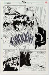 Kevin Kobasic and Al Milgrom The Punisher #76 Story Page 20 Original Art (Marvel, 1993).