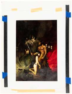 Sanjulian (Manuel Perez Clemente) Conan: The Treasure of Tranicos Paperback Cover Painting Illustration Original Art (Ace Books, 1980).