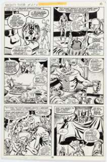 John Buscema and Tom Palmer Thor #272 Story Page 10 Original Art (Marvel, 1978). | Heritage