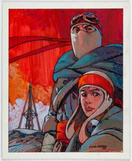 Leo Duranona Race of Scorpions #2 Cover Original Art (Dark Horse, 1990).