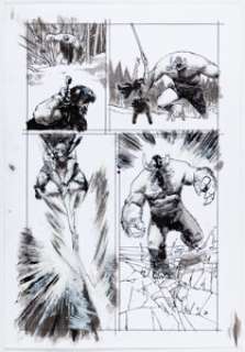 Gerardo Zaffino Rumble #16 Story Page 6 Original Art (Image, 2019).