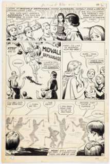 Jim Mooney Action Comics #356 Supergirl Story Page 6 Original Art (DC, 1967). | Heritage