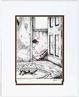 James O‘Barr "The Final Solution" The Crow Illustration Original Art (2006).