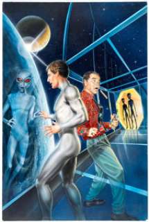 C. W. Taylor Quantum Leap #13 Cover Painting Original Art (Innovation, 1993). | Heritage