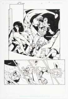 Giuseppe Camuncoli and Jim Lee The Intimates #2 Story Page 12 Original Art (DC, 2005).