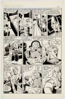 Steve Ditko Revolver #4 Story Page 4 Original Art (Renegade Press, 1985). | Heritage