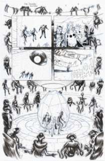 Nick Derington Doom Patrol #4 Story Page 6 Original Art (DC, 2017).