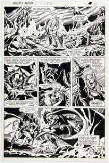 Keith Pollard and Gene Day Thor #310 Story Page 14 Original Art (Marvel, 1981). | Heritage