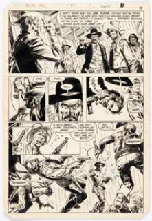 Ross Andru and Tony DeZuñiga Jonah Hex #57 Story Page 16 Original Art (DC, 1982). | Heritage