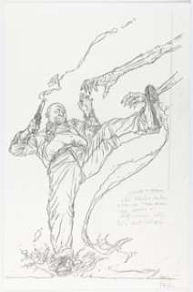 Geof Darrow Shaolin Cowboy #5 Cover Original Art (Burlyman Entertainment, 2006). | Heritage