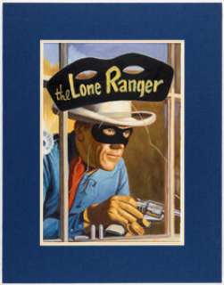 Don Spaulding Lone Ranger #109 Cover Painting and Preliminary Original Art (Dell, 1957). (Total: 2 Original Art) | Heritage