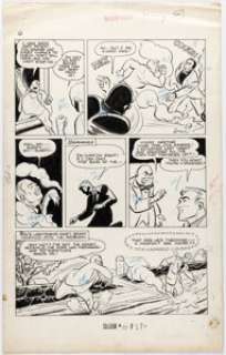Al Bare Shadow Comics V4 #2 Doc Savage Story Page 6 Original Art (Street and Smith, 1944). | Heritage
