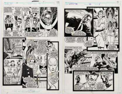 Jon Bogdanove and Al Milgrom X-Factor #60 Story Pages 3-4 Original Art (Marvel, 1990). (Total: 2 Items) | Heritage