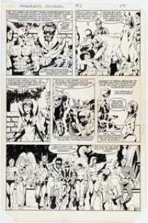 Jackson "Butch" Guice and Rick Magyar The Avengers Annual #12 Story Page 13 Original Art (Marvel, 1983). | Heritage