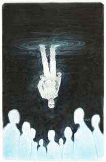 Tyler Crook Moon Knight #8 Cover Original Art (Marvel, 2007).