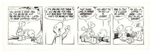 Walt Kelly Pogo Daily Comic Strip Original Art dated 5-27-64 (Hall Syndicate, 1964). | Heritage