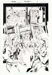 Howard Porter and Art Thibert JSA All-Stars #13 Story Page 5 Original Art (DC, 2011). | Heritage