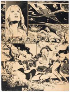 Virgilio Redondo - Sci-Fi Story Page Original Art (c. 1970s). | Heritage