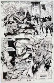 Pat Lee Prophet #9 Story Page 25 Original Art (Image, 1994). | Heritage