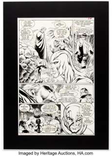 Tom Grindberg and Ray Kryssing Silver Surfer #94 Story Page 12 Original Art (Marvel, 1994).