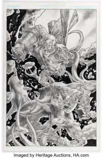 Bing Cansino - Hellboy Specialty Illustration Original Art (2008).