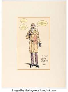 Dave Gibbons - Rorschach Illustration Original Art (1989). | Heritage