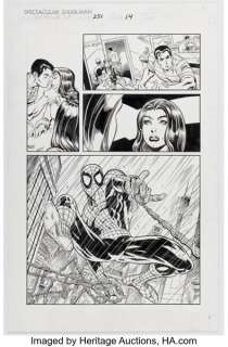 Luke Ross and Al Milgrom The Spectacular Spider-Man #251 Story Page 14 Original Art (Marvel, 1997). | Heritage
