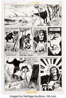 Howard Chaykin Marvel Premiere #34 Solomon Kane Story Page 2 Original Art (Marvel, 1977). | Heritage