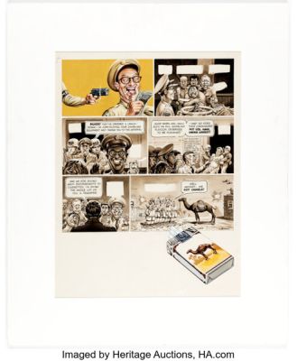 Bill (Will) Elder Trump #2 1-Page Feature Original Art (HMH/Playboy Press, 1957). | Heritage