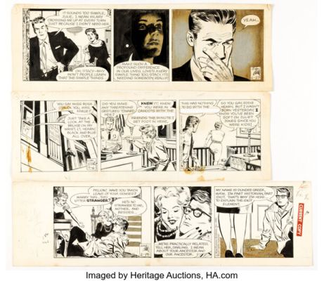 Stan Drake The Heart of Juliet Jones Daily Comic Strips Original Art Group of 3 (King Features Syndicate, 1962). (Total: 3 Original Art) | Heritage