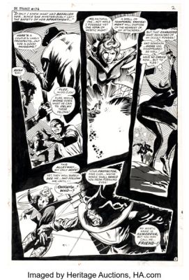 Gene Colan and Tom Palmer Doctor Strange #176 Story Page 2 Original Art (Marvel, 1969). | Heritage