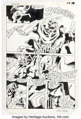 Gene Colan and Bob Smith Detective Comics #540 Story Page 9 Original Art (DC, 1984). | Heritage
