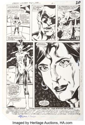 Bill Willingham and Rich Rankin Green Lantern #187 Story Page 17 Original Art (DC, 1985). | Heritage