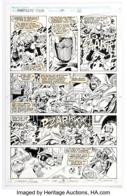 Paul Ryan and Danny Bulanadi Fantastic Four #380 Story Page 12 Original Art (Marvel, 1993). | Heritage