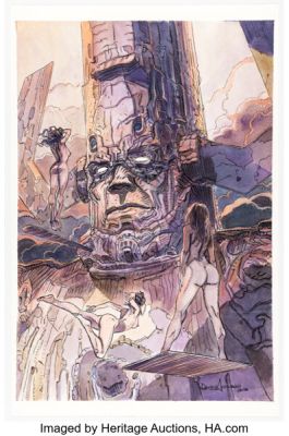 Daniele Afferni Galactus Heralds Specialty Illustration Original Art (2018). | Heritage