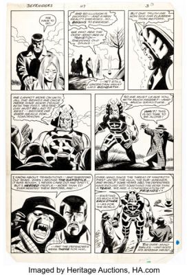 Don Perlin and Jack Abel The Defenders #117 Story Page 3 Original Art (Marvel, 1983). | Heritage