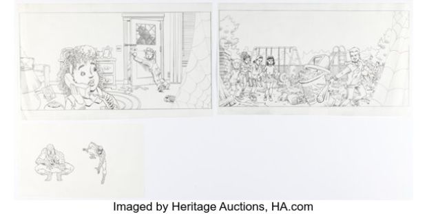 Ron Zalme - Spider-Man and Kids Illustrations Original Art Group of 3 (c. 1990s). (Total: 3 Original Art) | Heritage