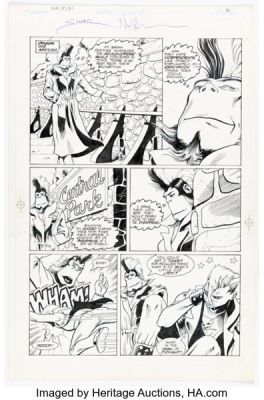 Neil Hansen Nexus #41 Judah Maccabee Story Page 2 Original Art (First, 1988). | Heritage